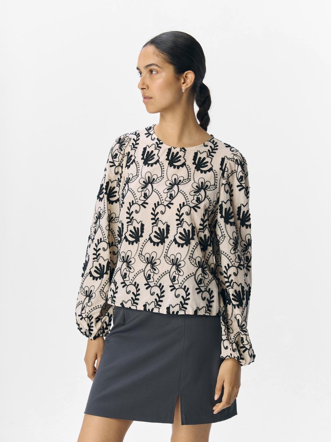 OBJMYA Top - Sandshell - VERO MODA & VILA Bergvik